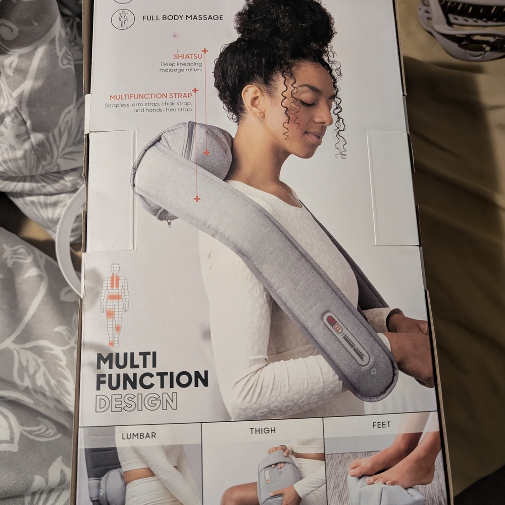 Gray Multifunction Massage Strap